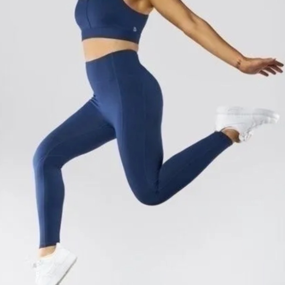 Buffbunny- Navy Blue Highwaisted activewear Leggings